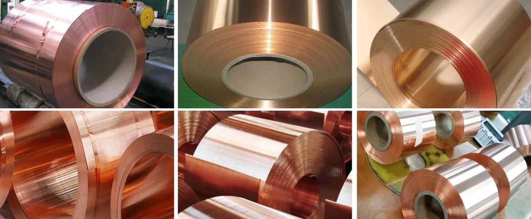 Chinese Factory Customized ASTM C22000 C2200 C17200 C14500 C10100 C12200 H62 H65 H68 Copper Coil with High Quality