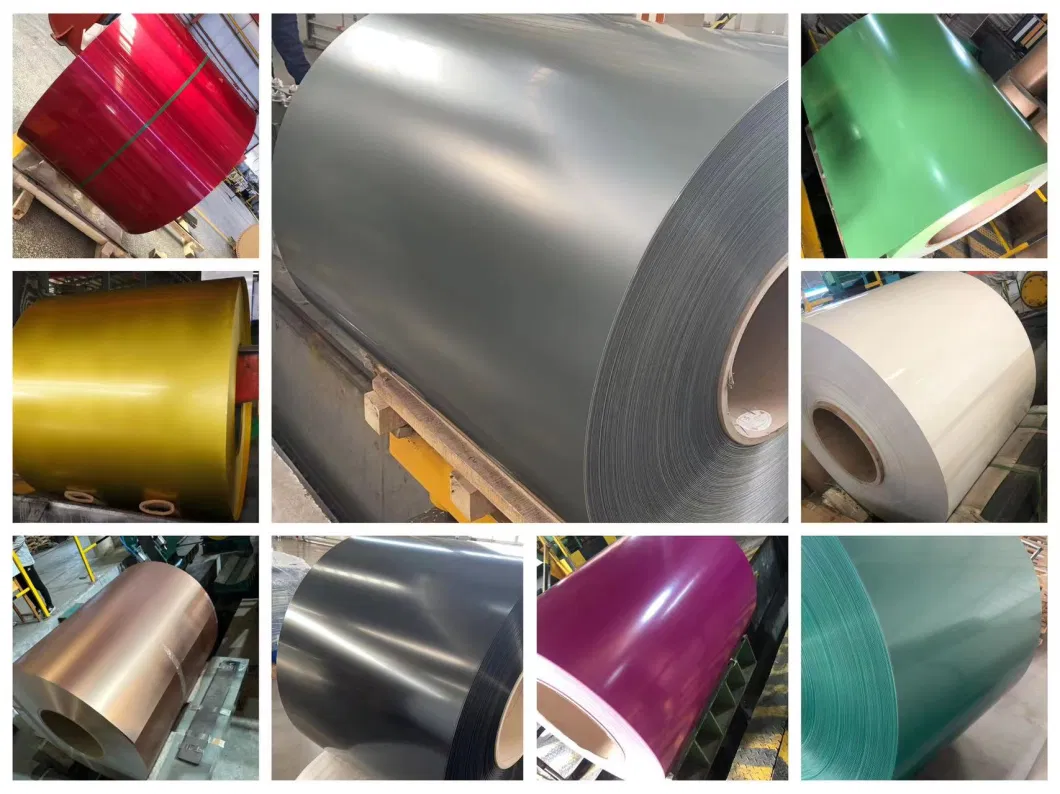 Industrial Aluminum Ral Color 1100 1050 1060 Prepainted Color Coated Aluminum Coil