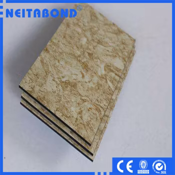 PE PVDF 4mm Painel Composto de Alumínio Acm ACP Revestimento de Parede Exterior ACP Baixo Preço